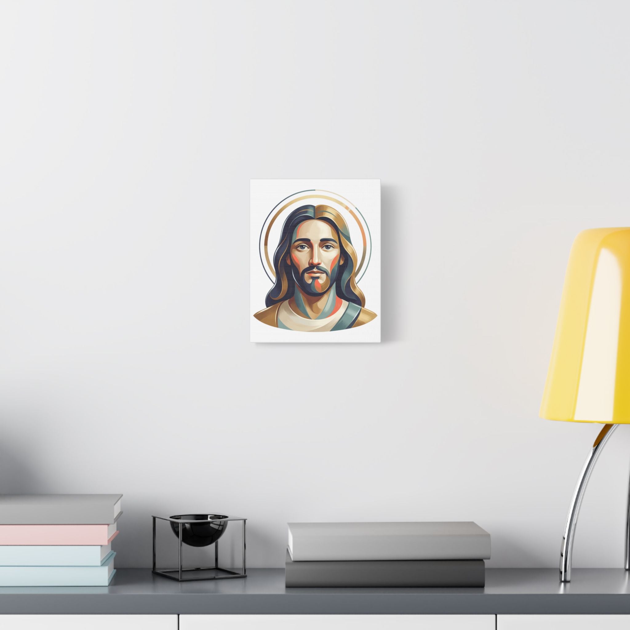 Jesus Portrait Satin Canvas