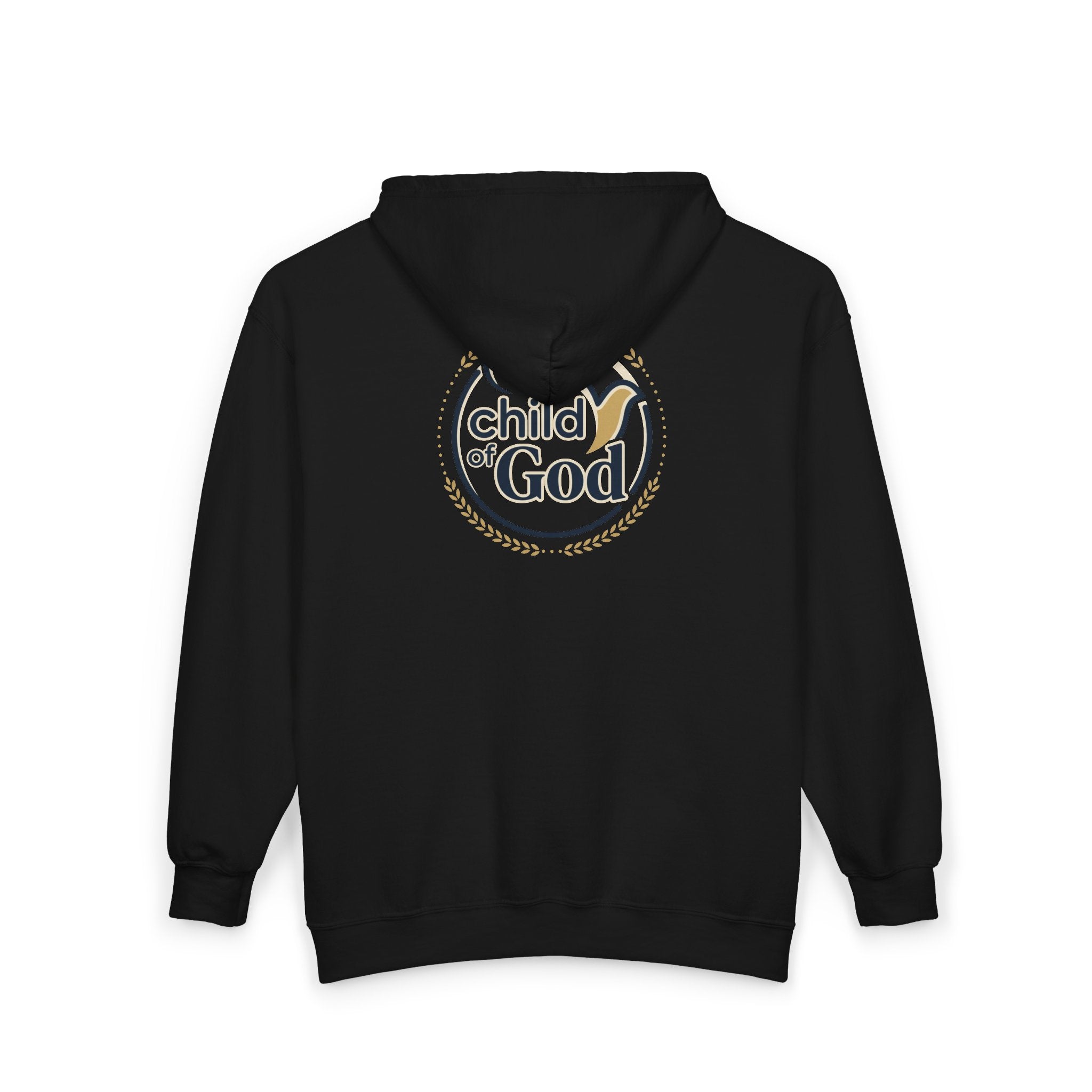 Child of God Hoodie — Religious Faith Unisex Zip-Up Sweatshirt