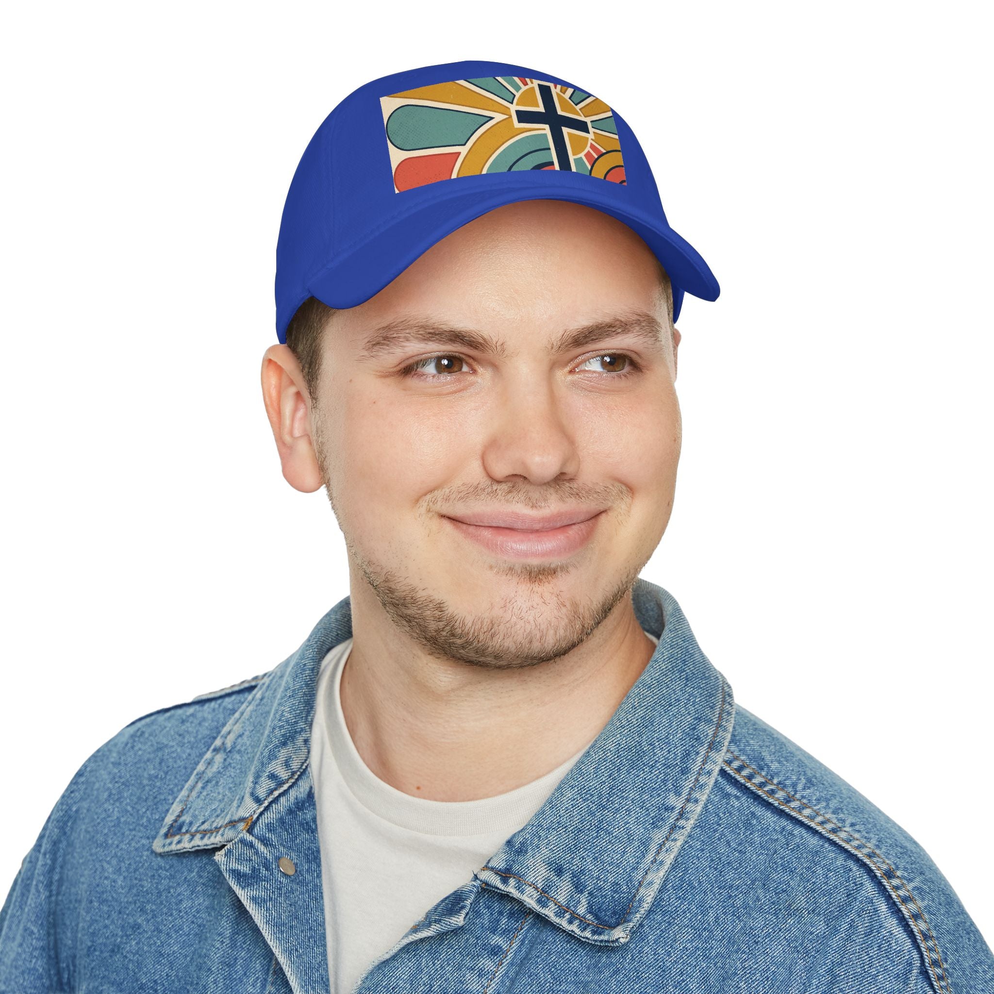 Retro cross Baseball Cap | Christian Faith Hat, Scripture Inspired