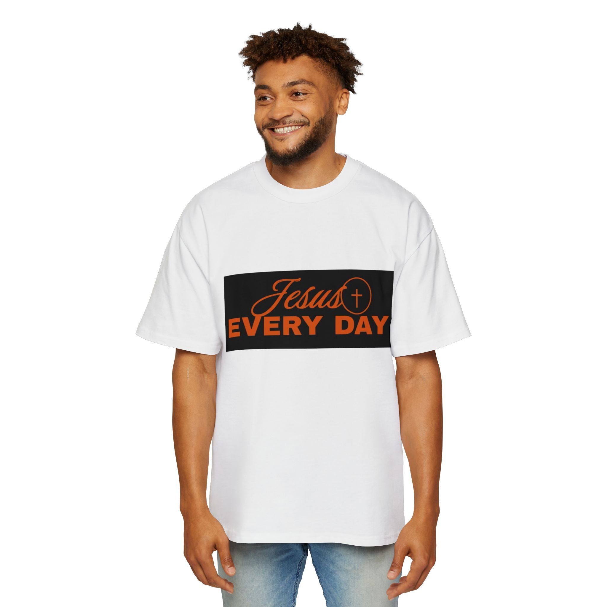 Jesus Every Day T-Shirt | Grunge Christian Tee