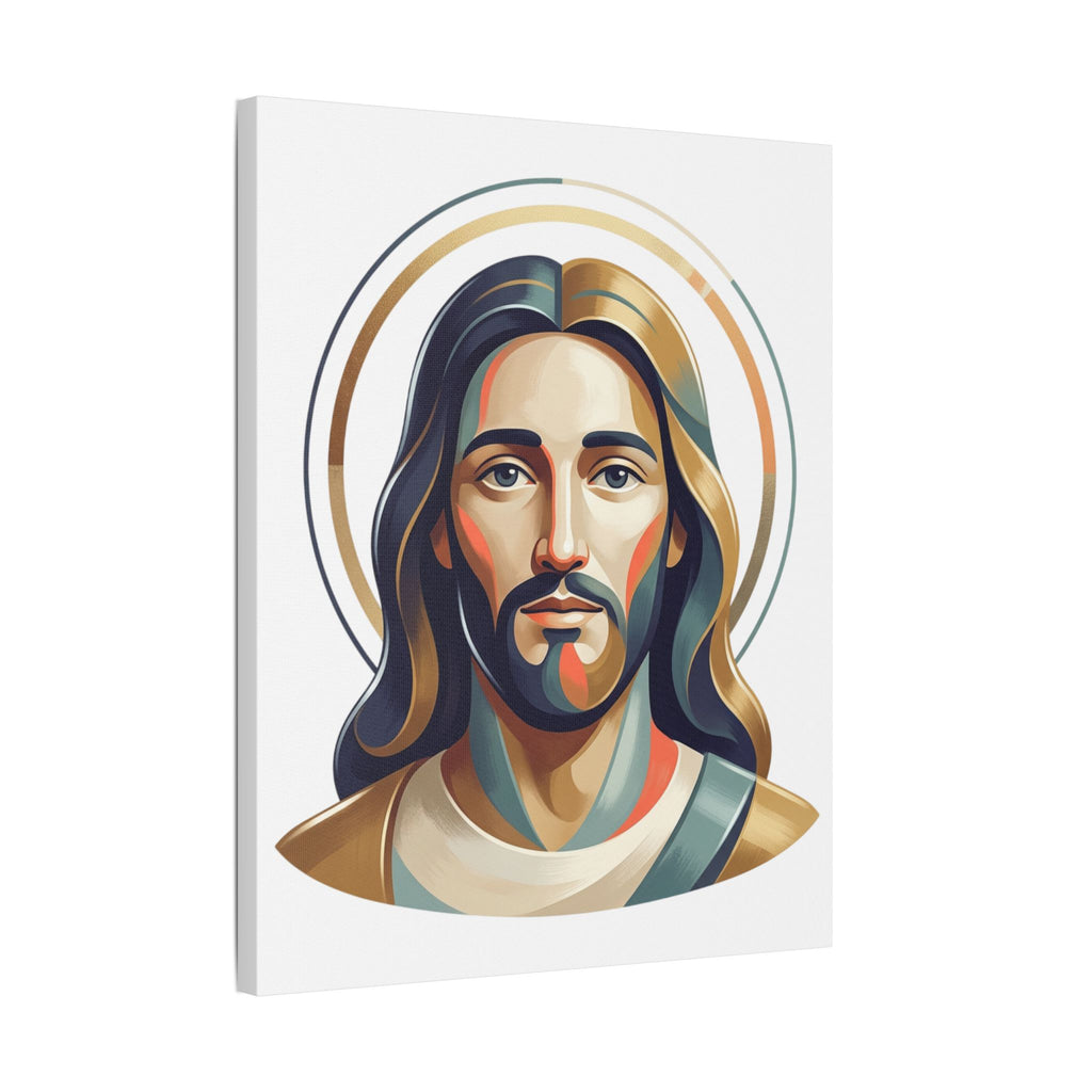 Jesus Portrait Satin Canvas
