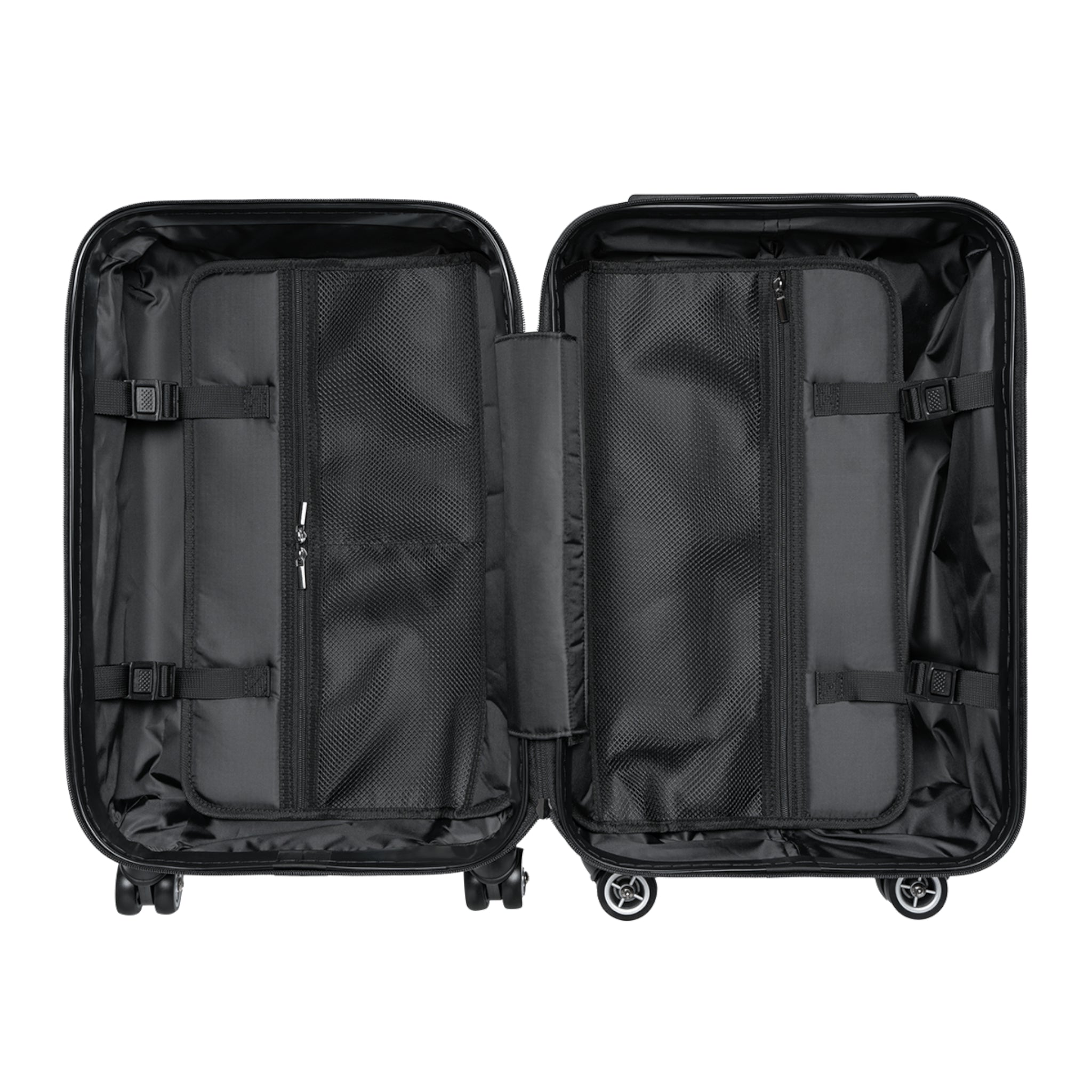 Christian Cross Carry-On Suitcase — Retro Sunrise Faith Luggage