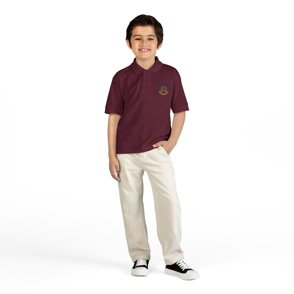 Faith over Fear design Youth Polo