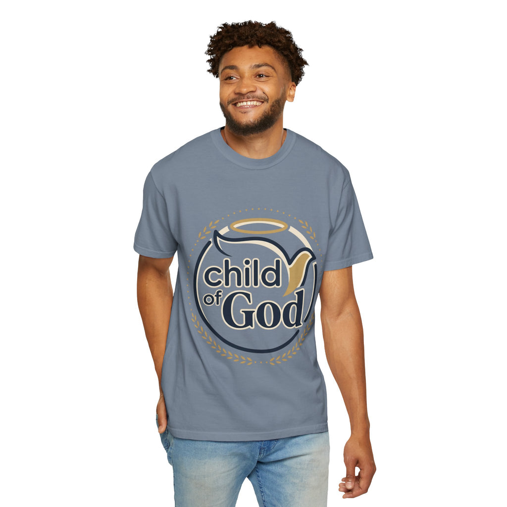 Child of God T‑Shirt — Faith Christian Tee with Dove & Halo