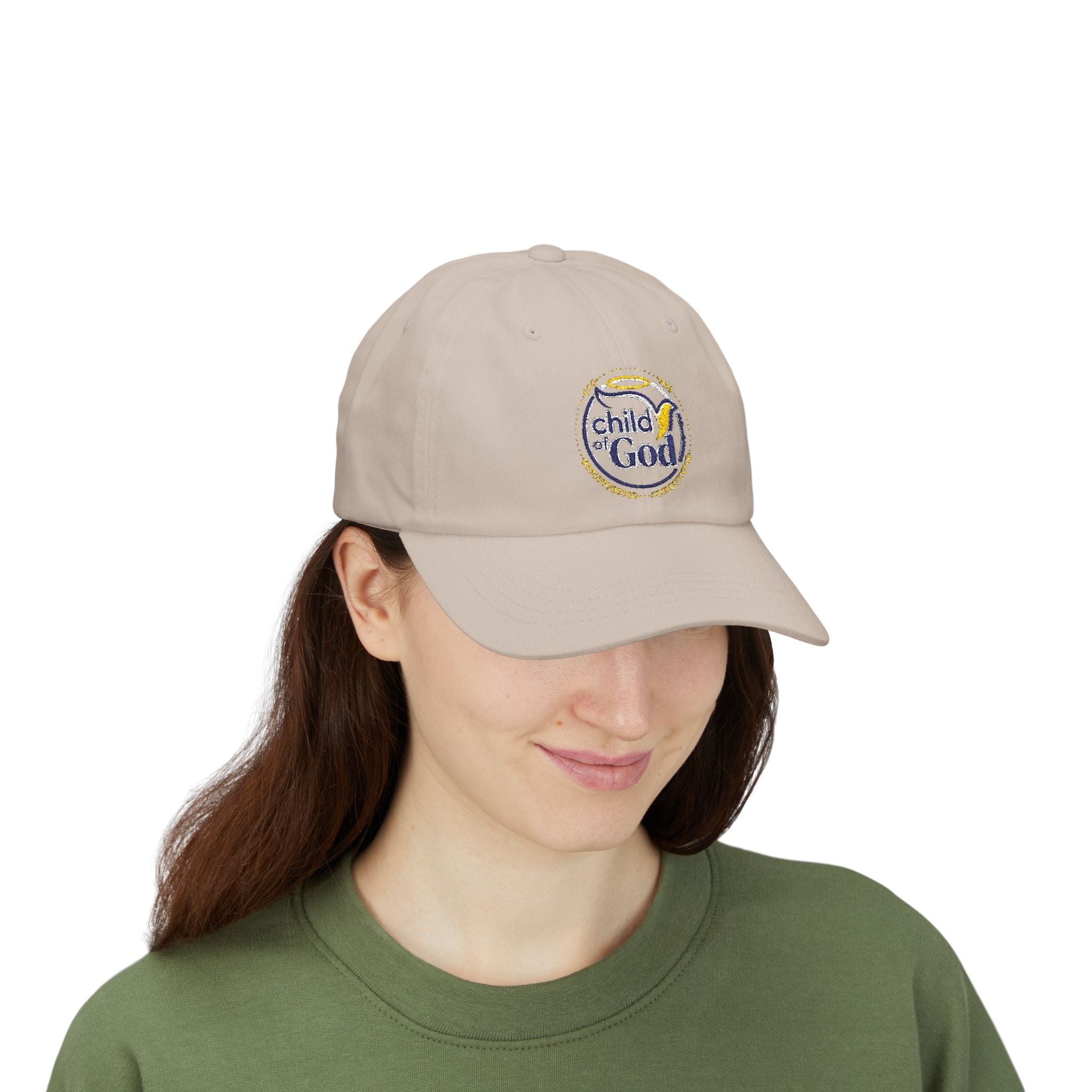 Child of God Dad Cap — Christian Embroidered Baseball Hat