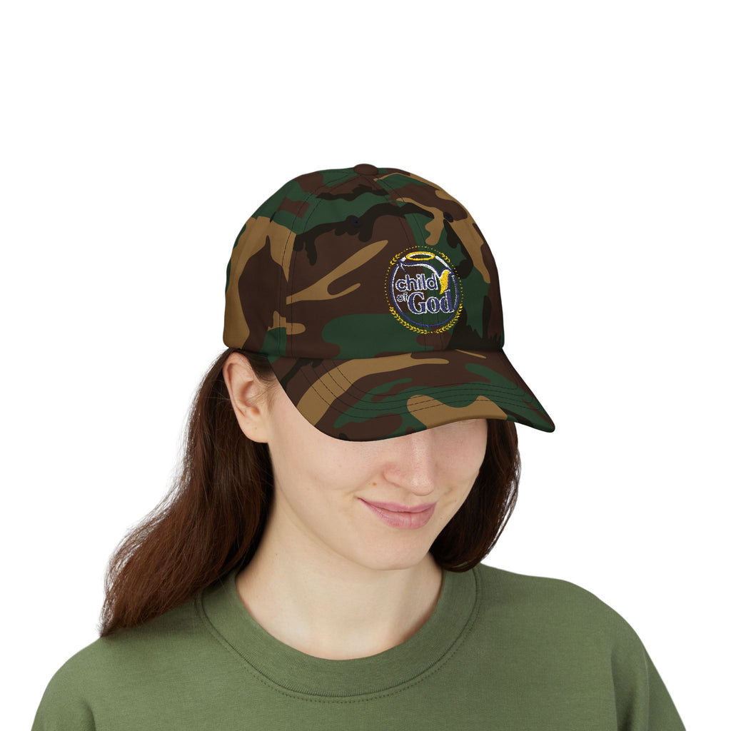 Child of God Dad Cap — Christian Embroidered Baseball Hat