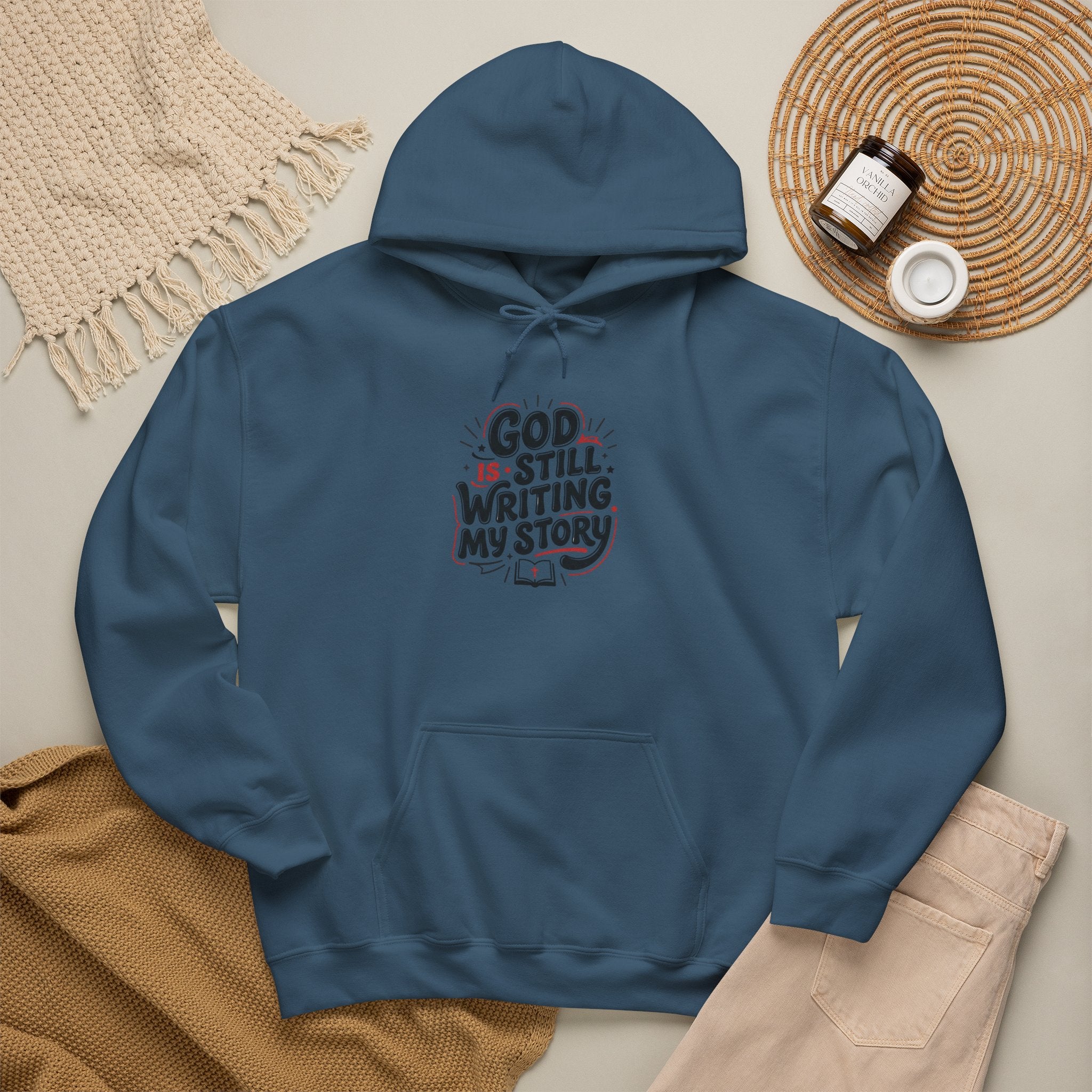 God Is Still Writing My Story Hoodie | Christian encouragement,  retro groovy