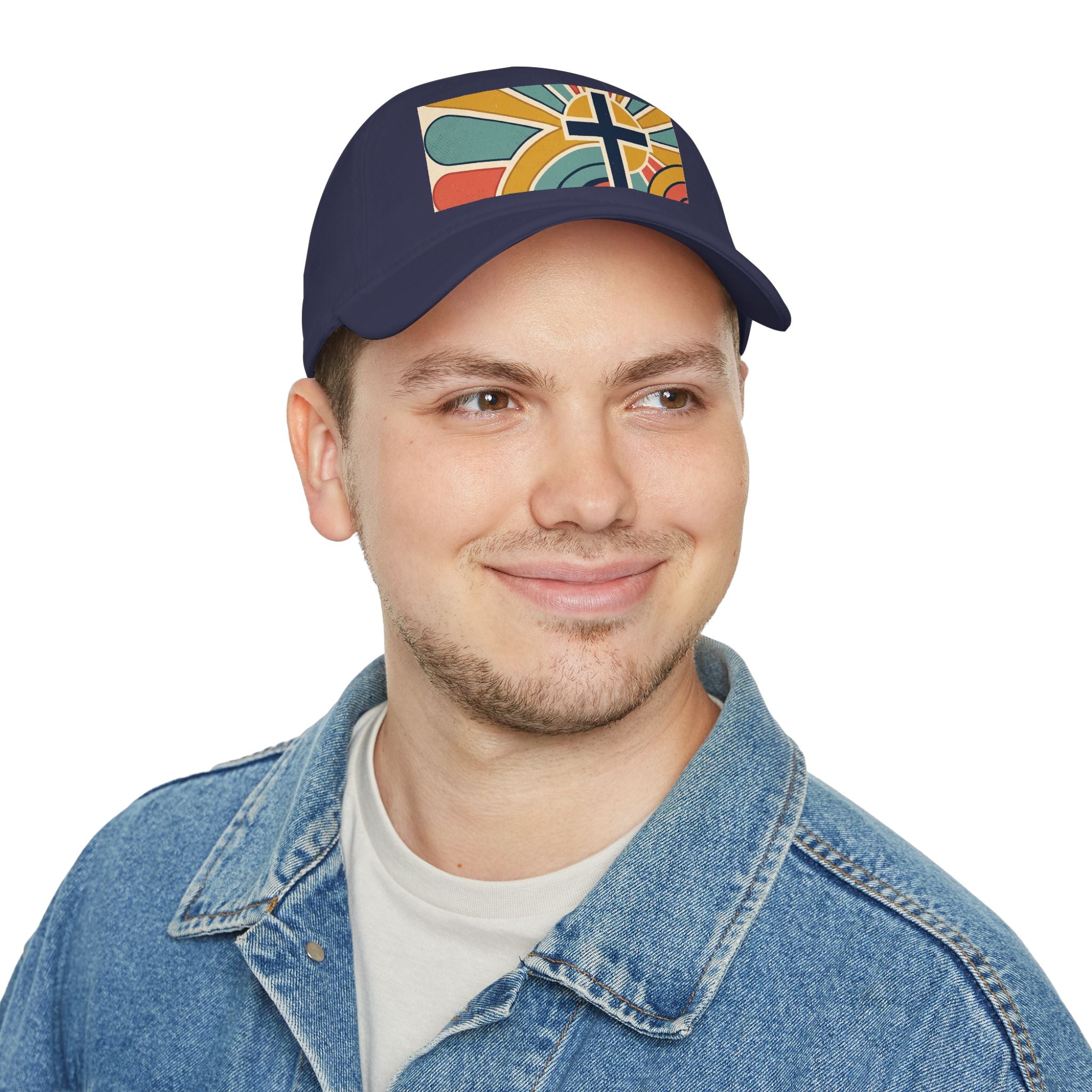 Retro cross Baseball Cap | Christian Faith Hat, Scripture Inspired