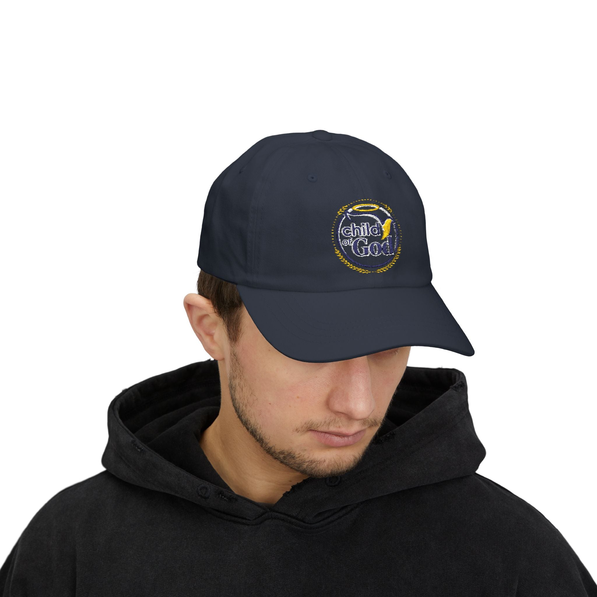 Child of God Dad Cap — Christian Embroidered Baseball Hat
