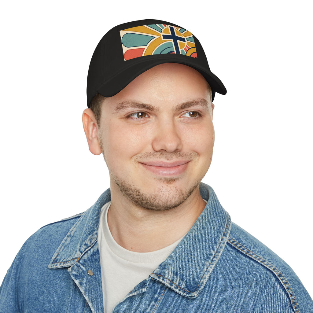 Retro cross Baseball Cap | Christian Faith Hat, Scripture Inspired