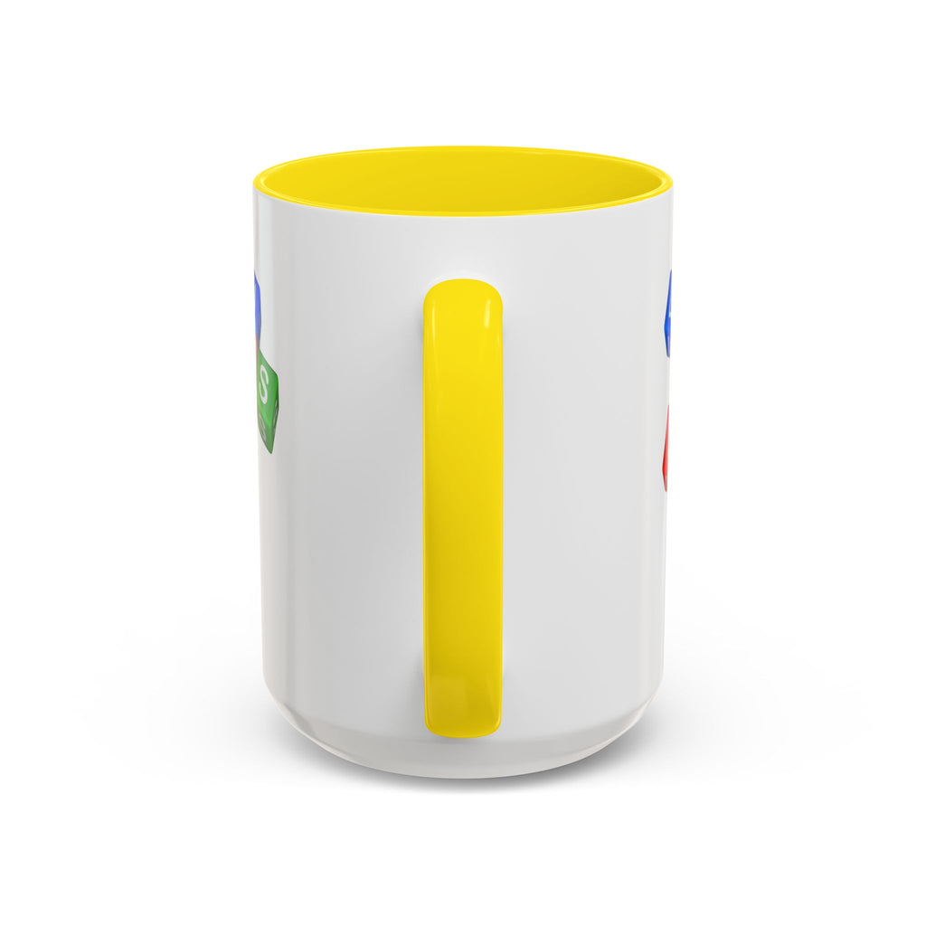 Colorful Letter Blocks 'Jesus Loves You' Mug | Accent Coffee Mug