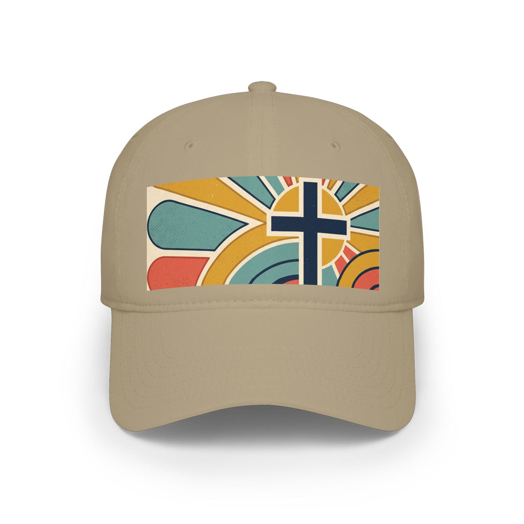 Retro cross Baseball Cap | Christian Faith Hat, Scripture Inspired