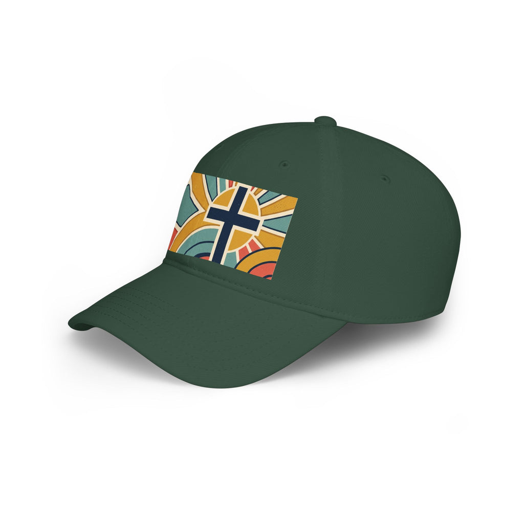 Retro cross Baseball Cap | Christian Faith Hat, Scripture Inspired