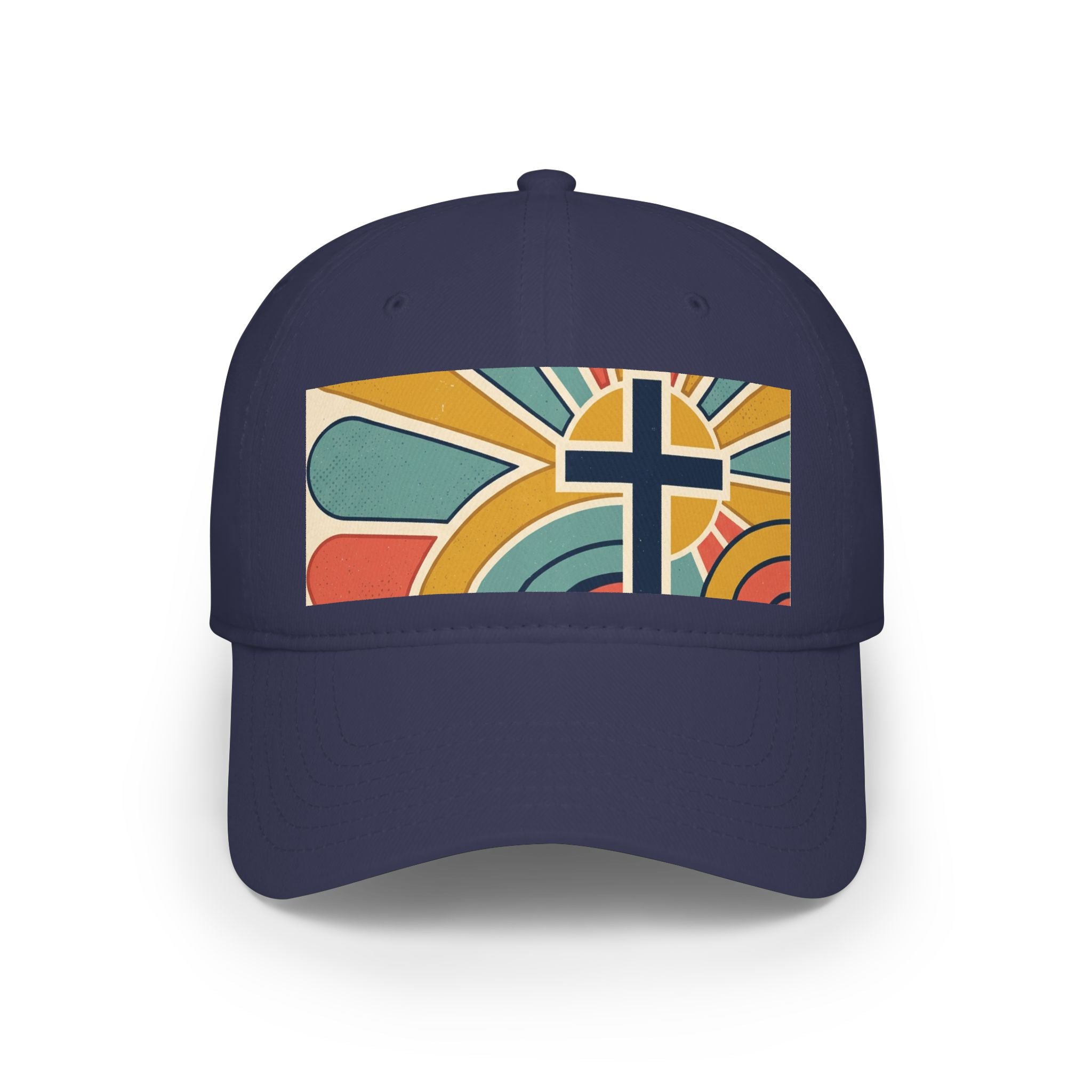 Retro cross Baseball Cap | Christian Faith Hat, Scripture Inspired