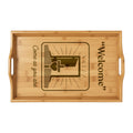 Welcome come as you are - Serving Tray | Bamboo Religious Tray