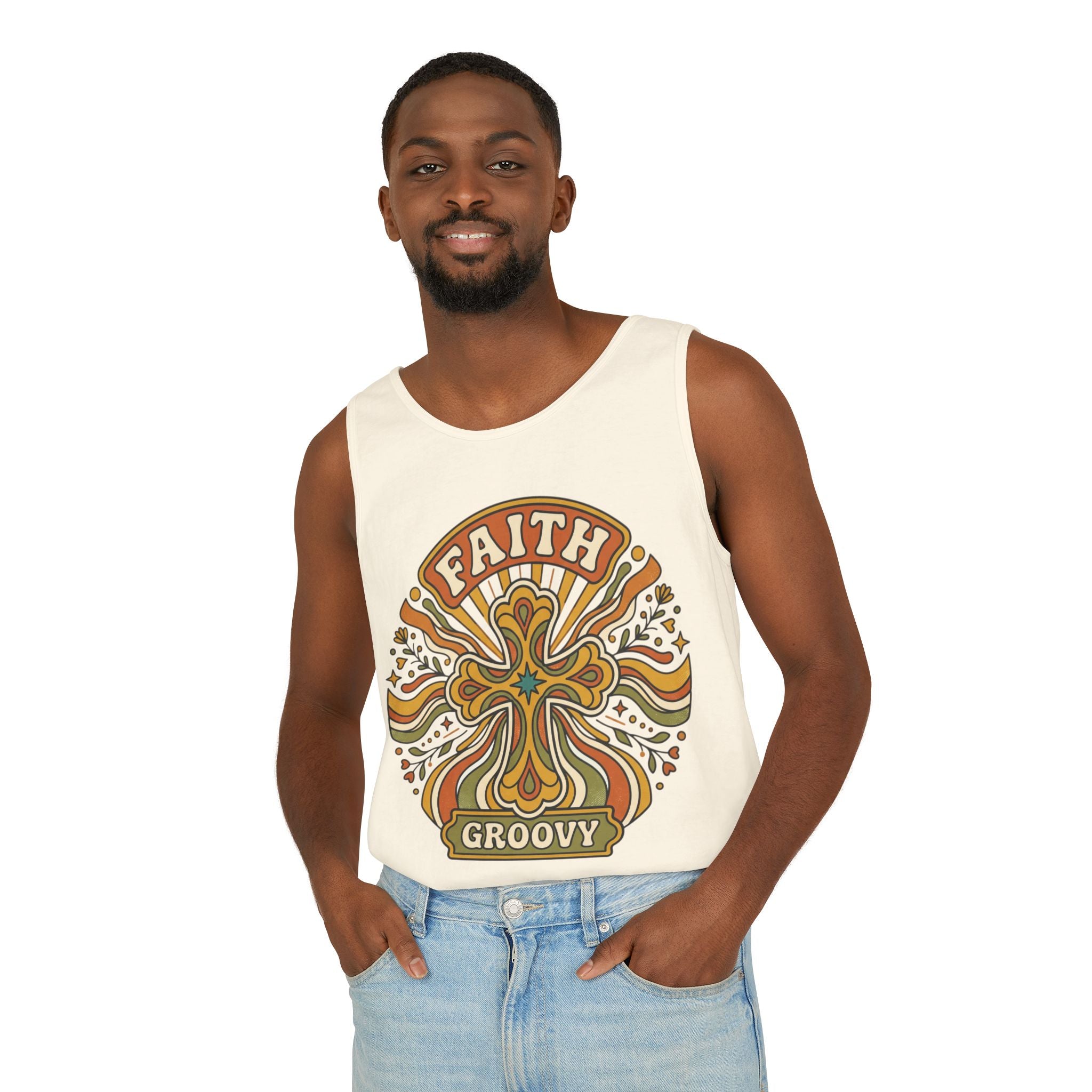 Faith Symbol tank top | Christian faith apparel