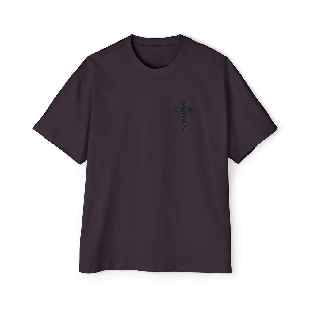 Dripping Paint Cross T-Shirt | Grunge Christian Tee