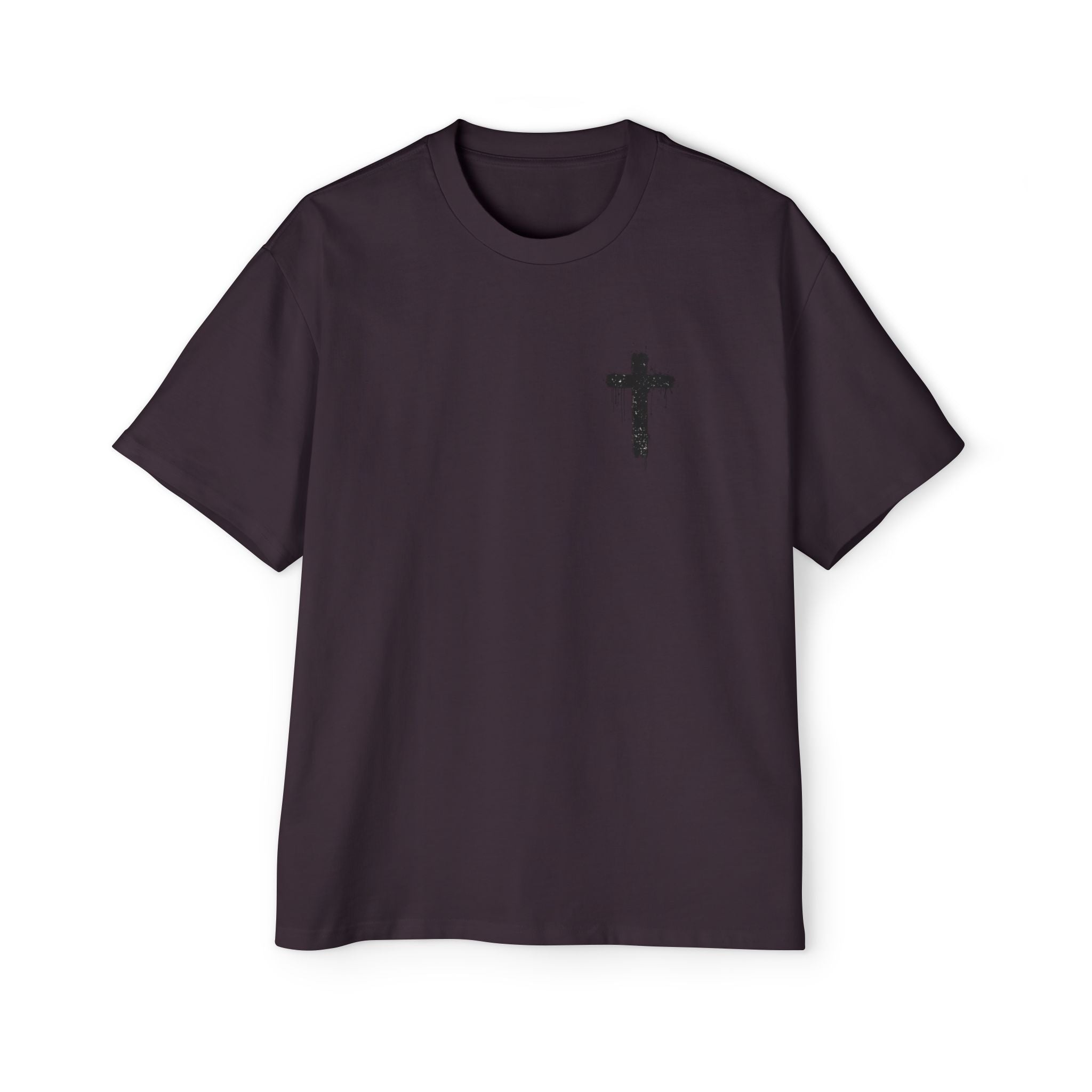 Dripping Paint Cross T-Shirt | Grunge Christian Tee