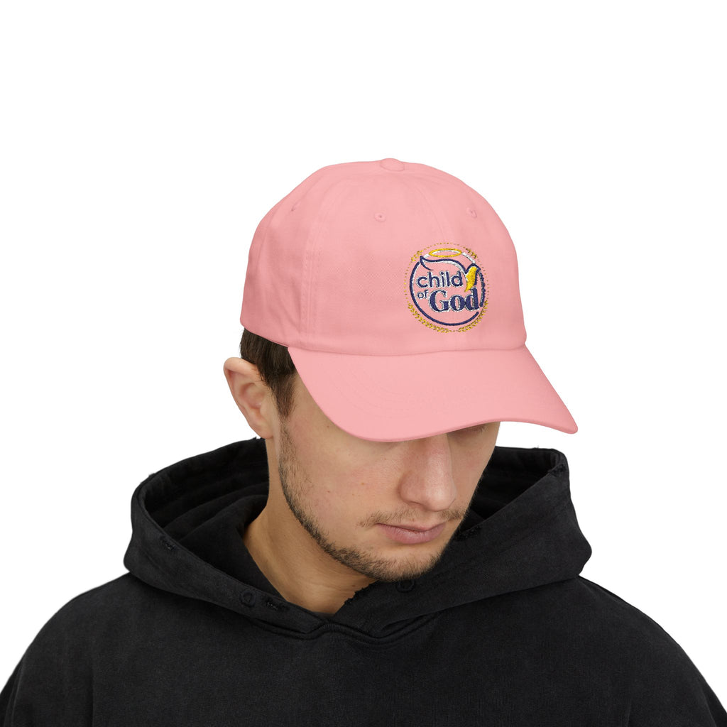 Child of God Dad Cap — Christian Embroidered Baseball Hat