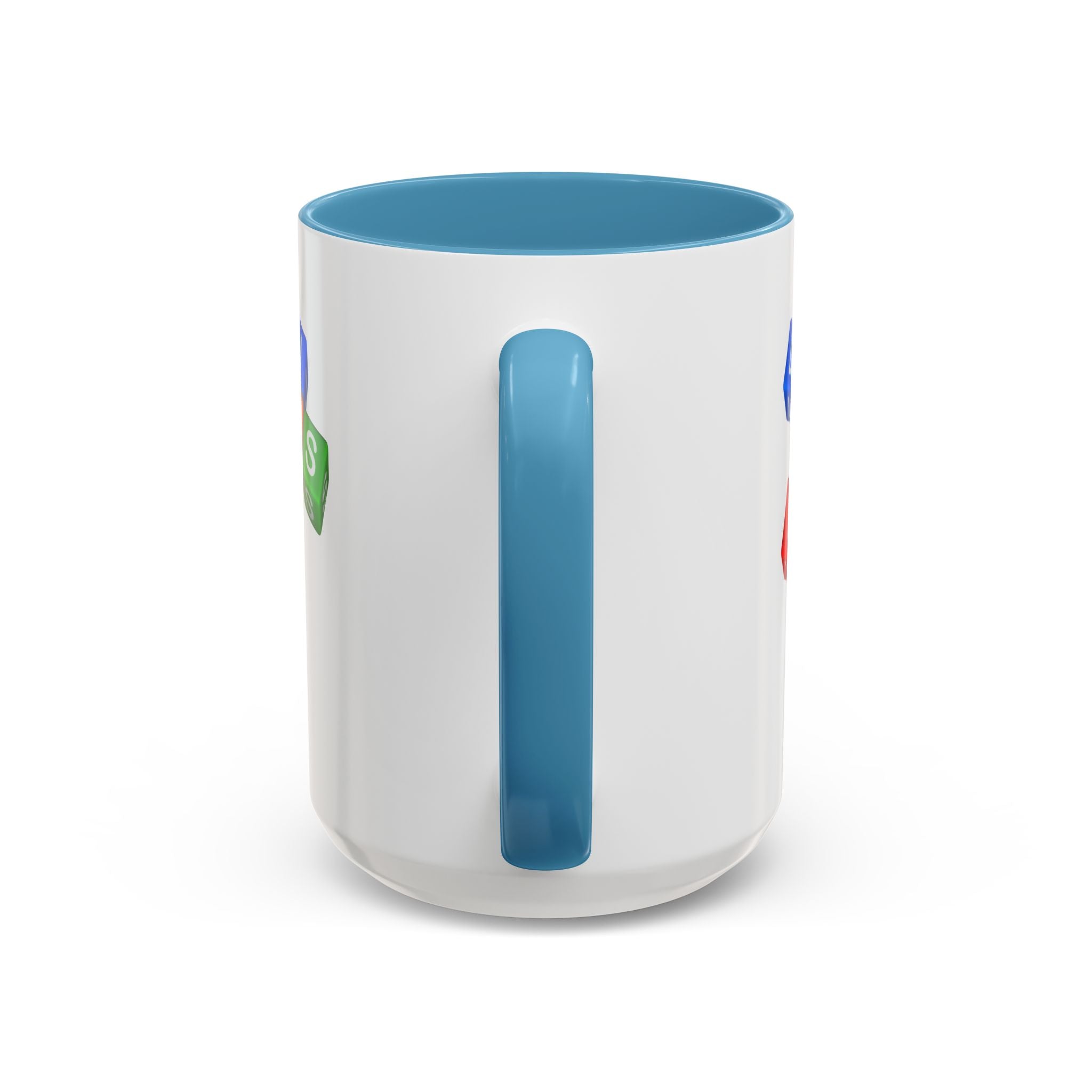 Colorful Letter Blocks 'Jesus Loves You' Mug | Accent Coffee Mug