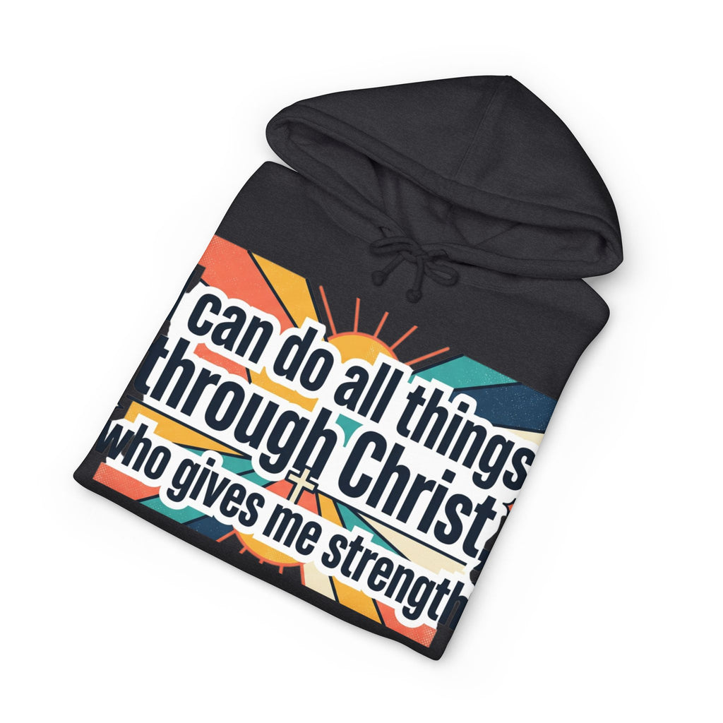 All things through God Hooded Sweatshirt