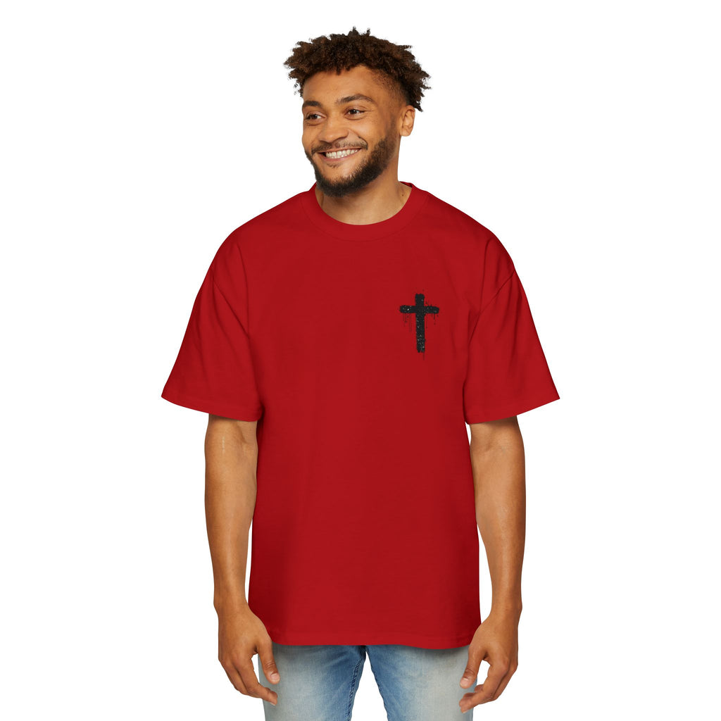 Dripping Paint Cross T-Shirt | Grunge Christian Tee