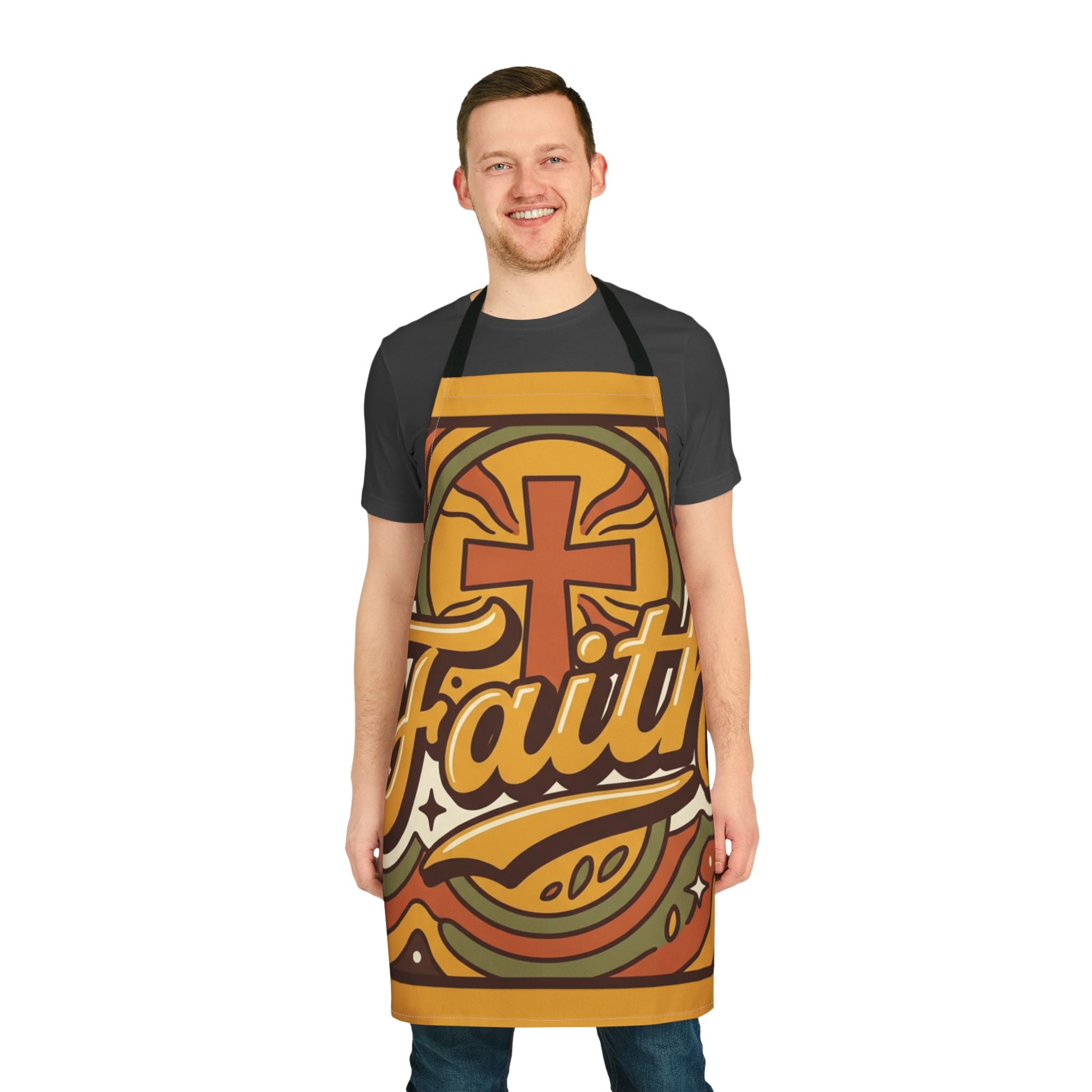 Faith cross apron | Apron