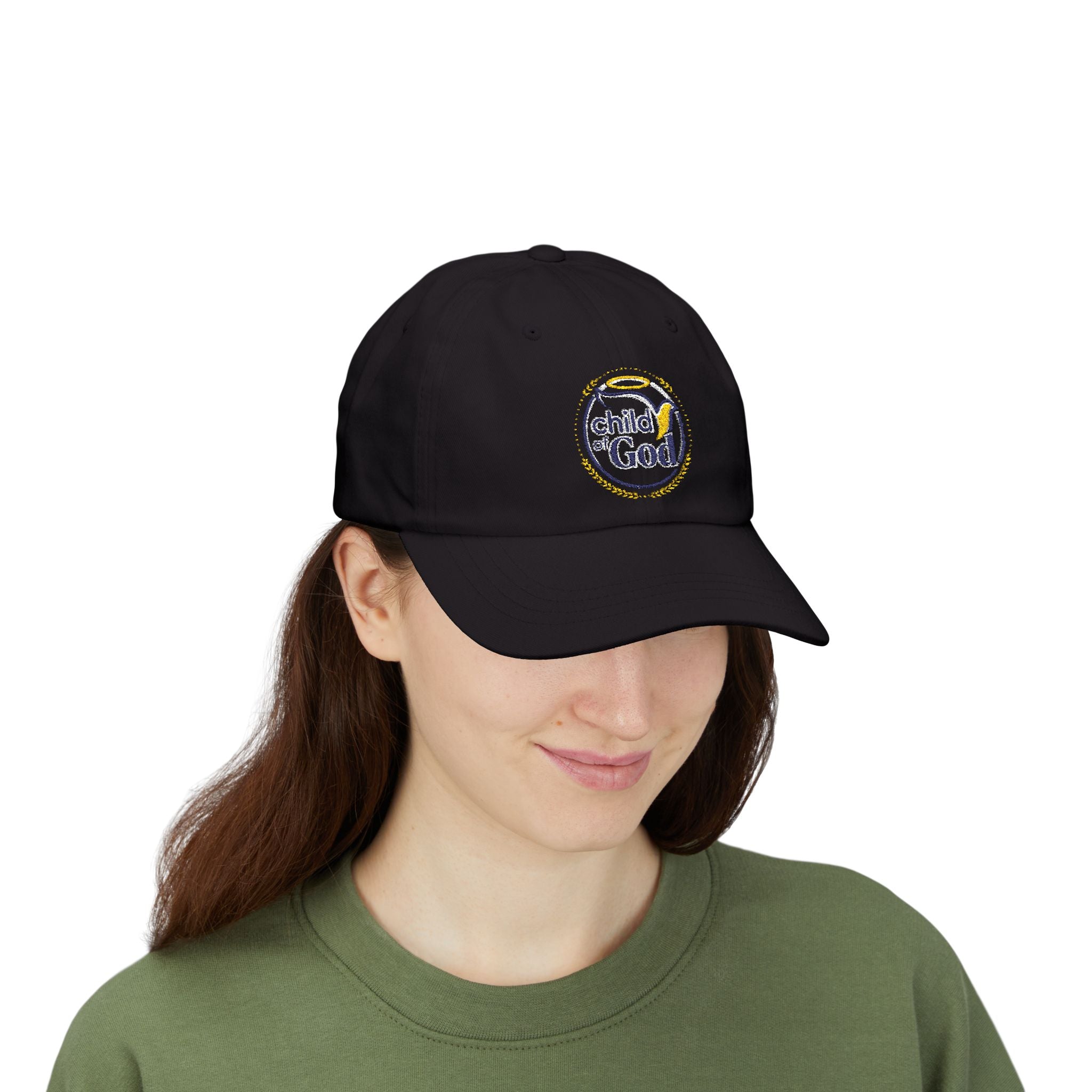 Child of God Dad Cap — Christian Embroidered Baseball Hat