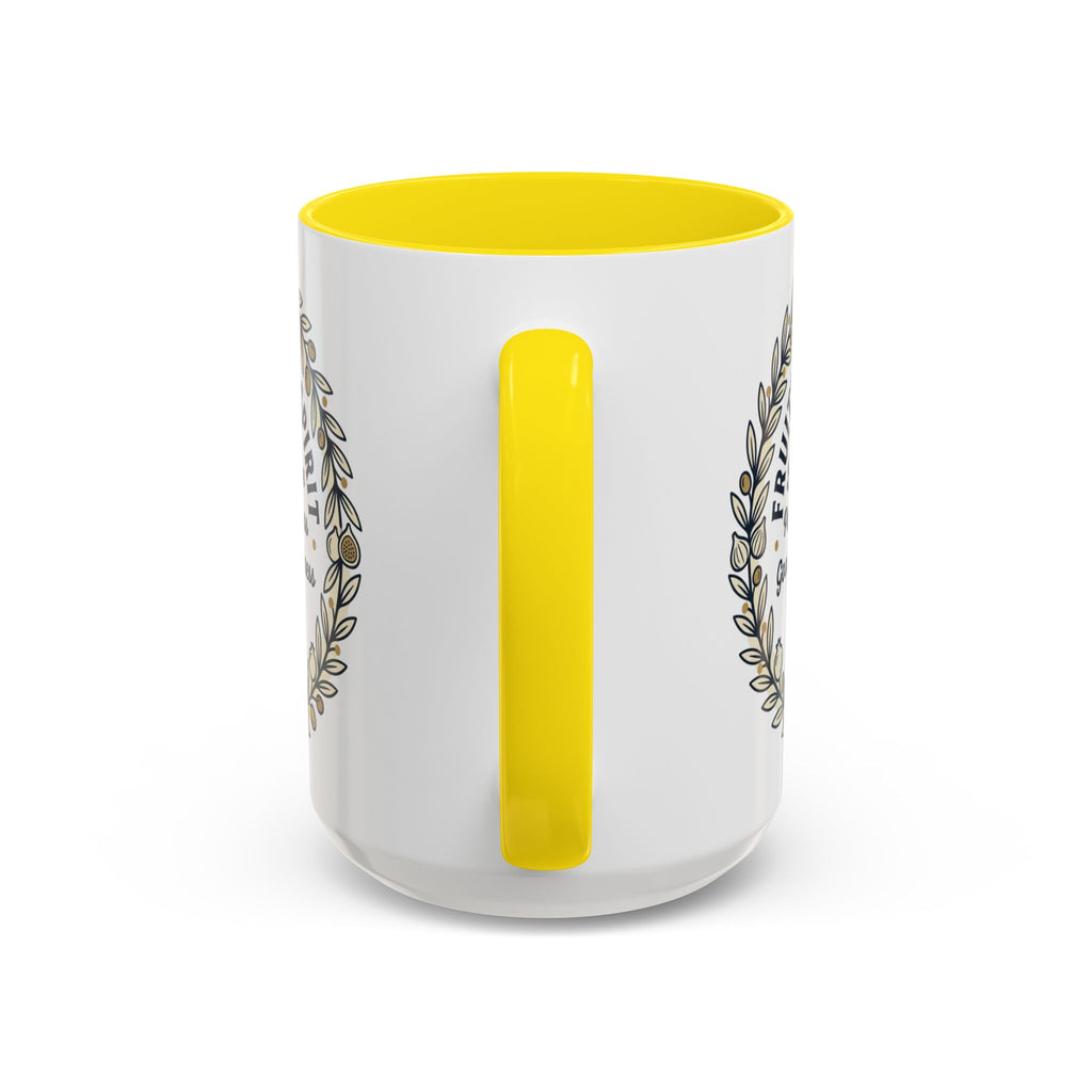 Fruits of the spirit Script Mug | Accent Coffee Mug