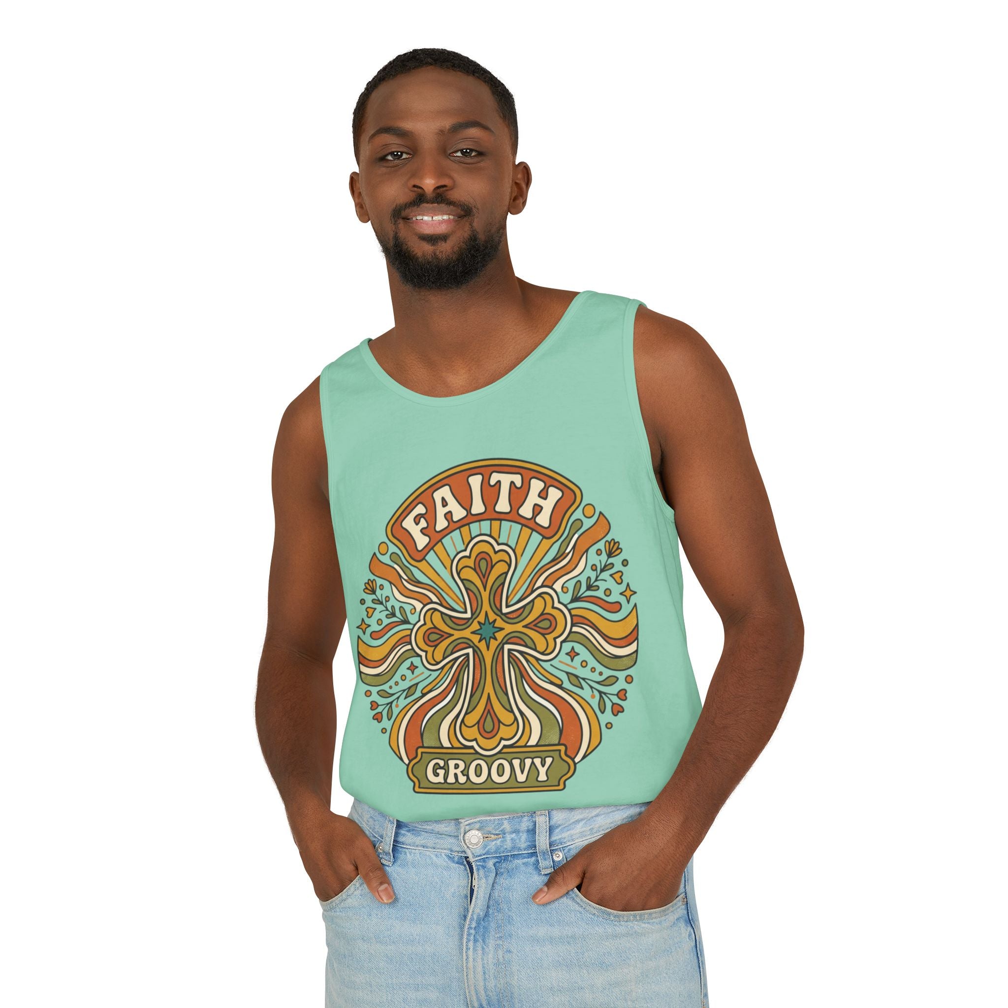 Faith Symbol tank top | Christian faith apparel