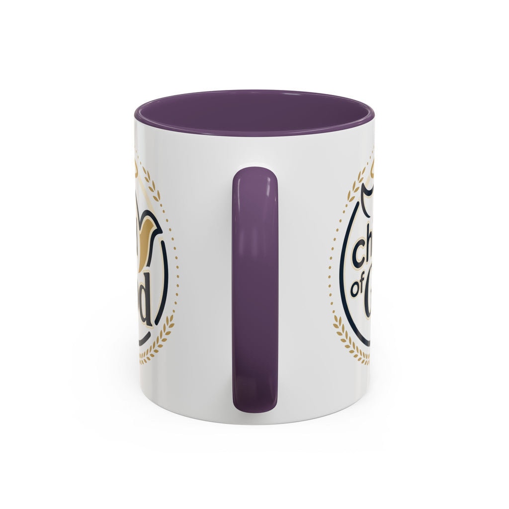 Child of God Accent Coffee Mug — 11/15 oz Christian Faith Ceramic Mug