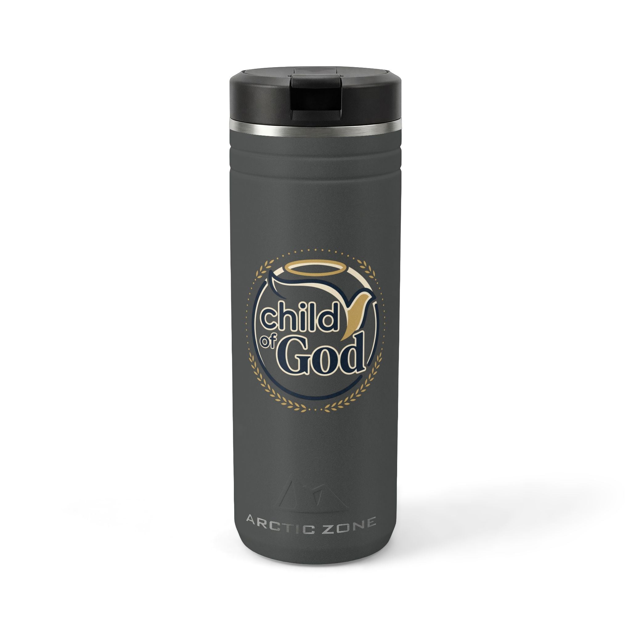Child of God emblem tumbler | Stainless steel straw tumbler 24oz