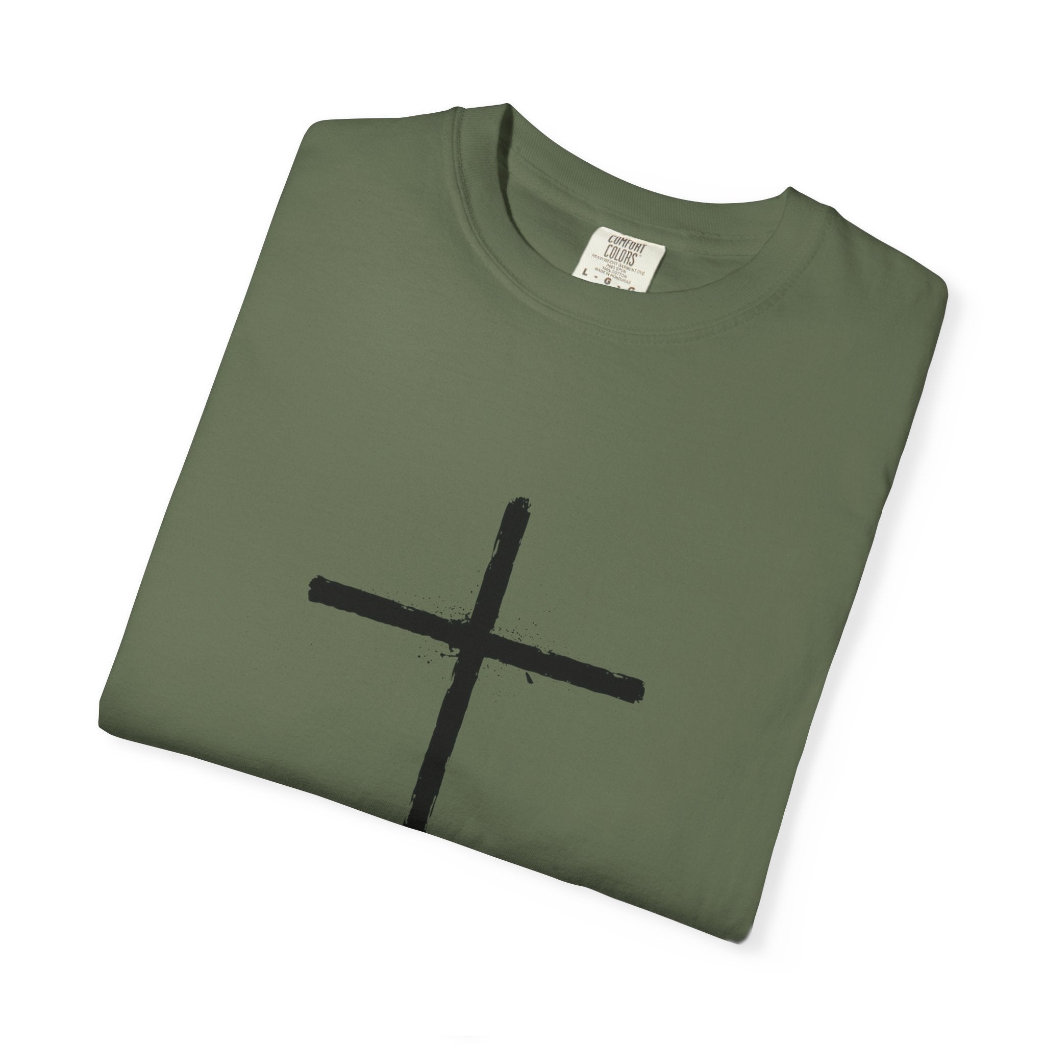 Cross T-shirt | Religious Gothic Faith Design