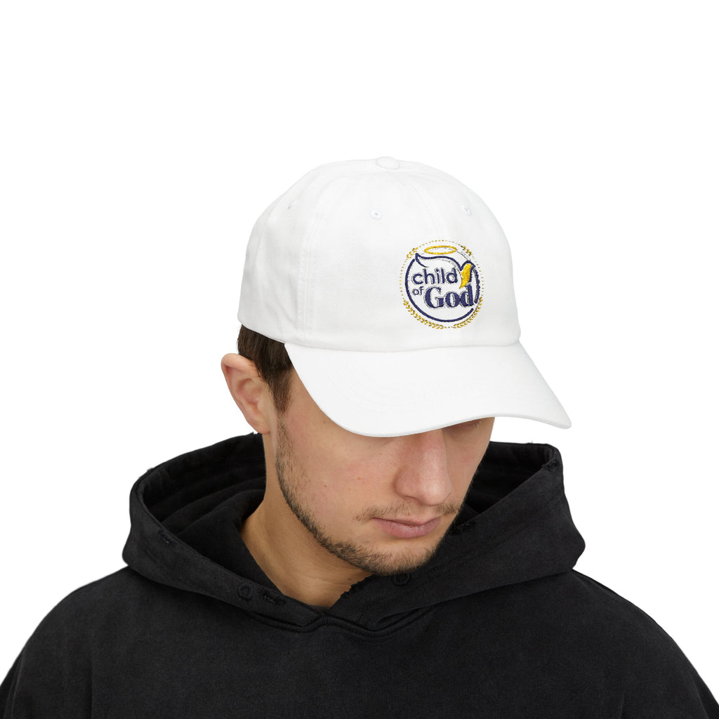 Child of God Dad Cap — Christian Embroidered Baseball Hat