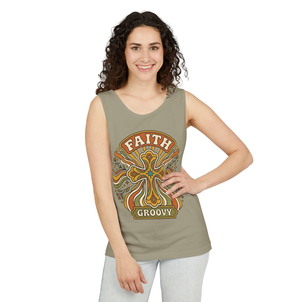 Faith Symbol tank top | Christian faith apparel