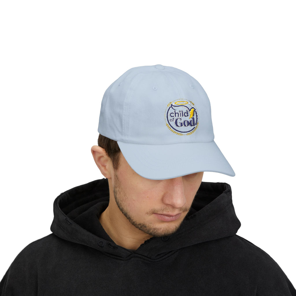 Child of God Dad Cap — Christian Embroidered Baseball Hat