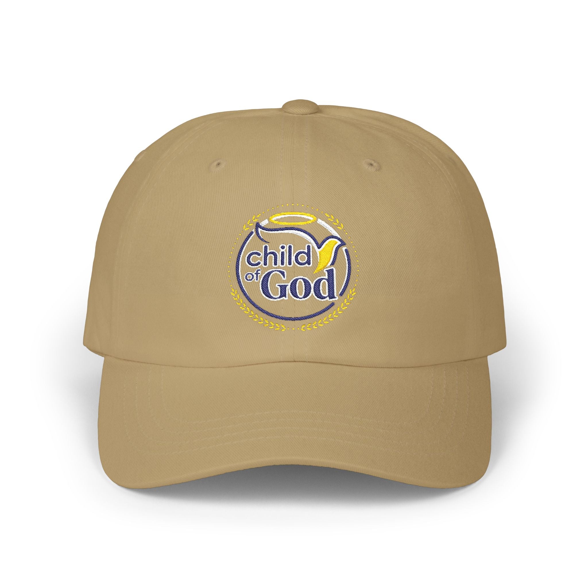 Child of God Dad Cap — Christian Embroidered Baseball Hat