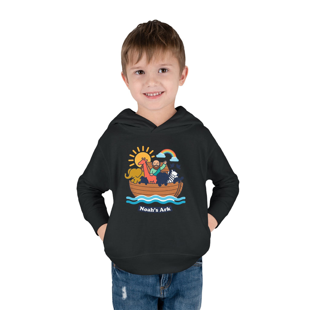 Noah's ark toddler hoodie | cute illustration pullover