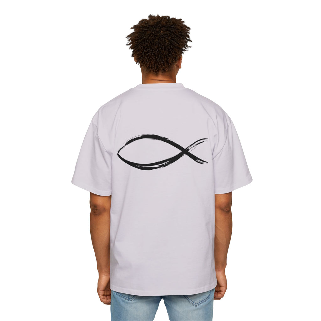 Fish Christian Symbol| Grunge Christian Tee