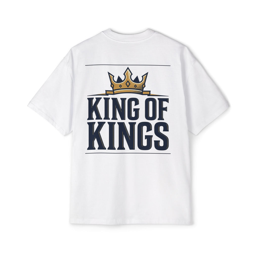King of Kings Tee — Men's Oversized Graphic T-Shirt with Crown Design