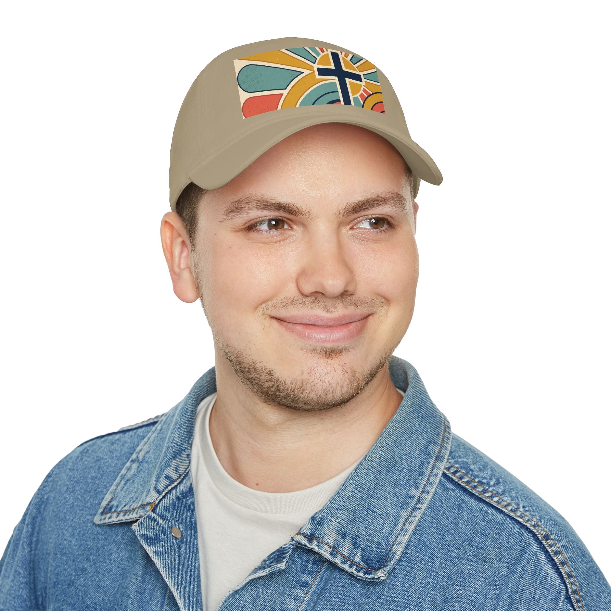 Retro cross Baseball Cap | Christian Faith Hat, Scripture Inspired