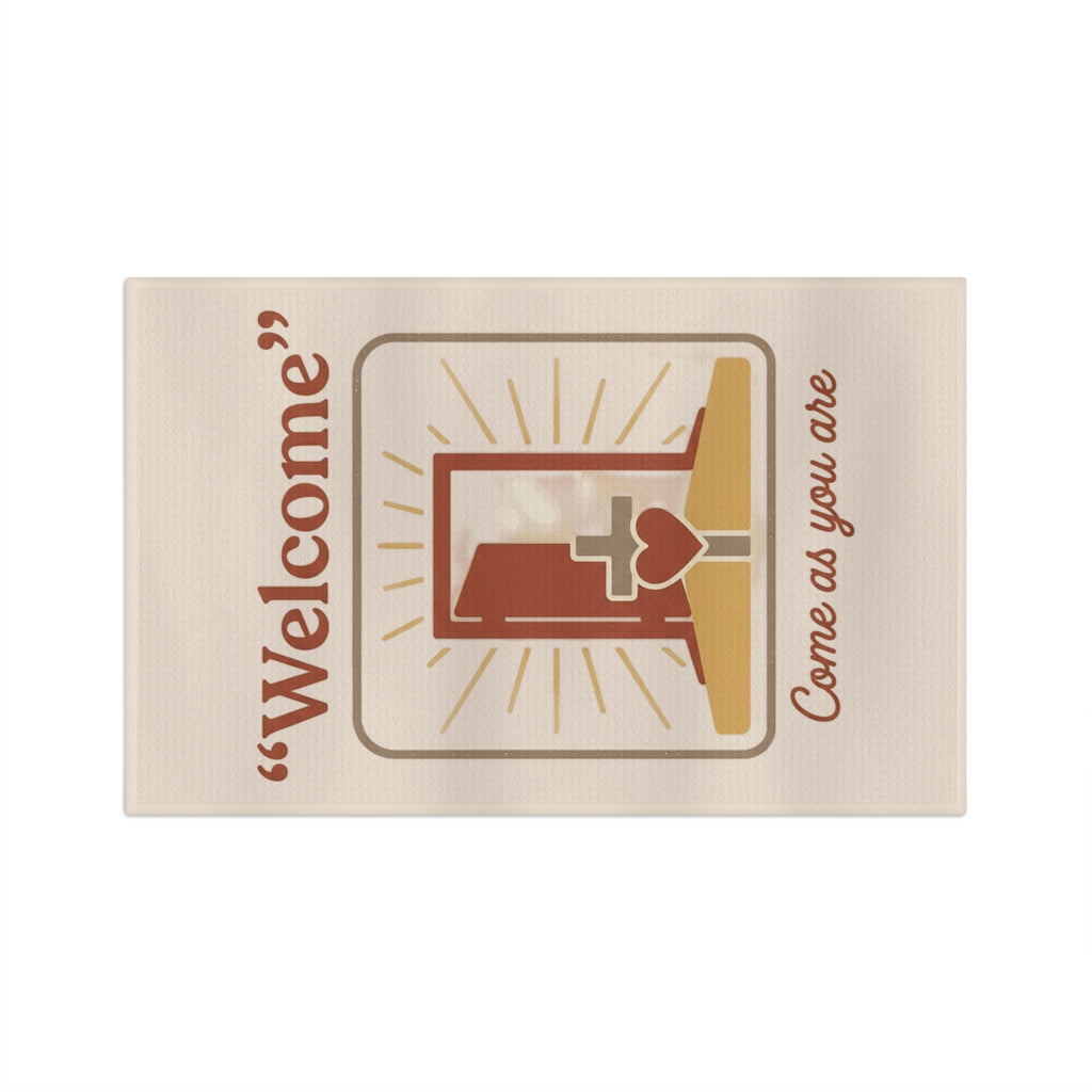 Tea Towel — "welcome" Kitchen Towel