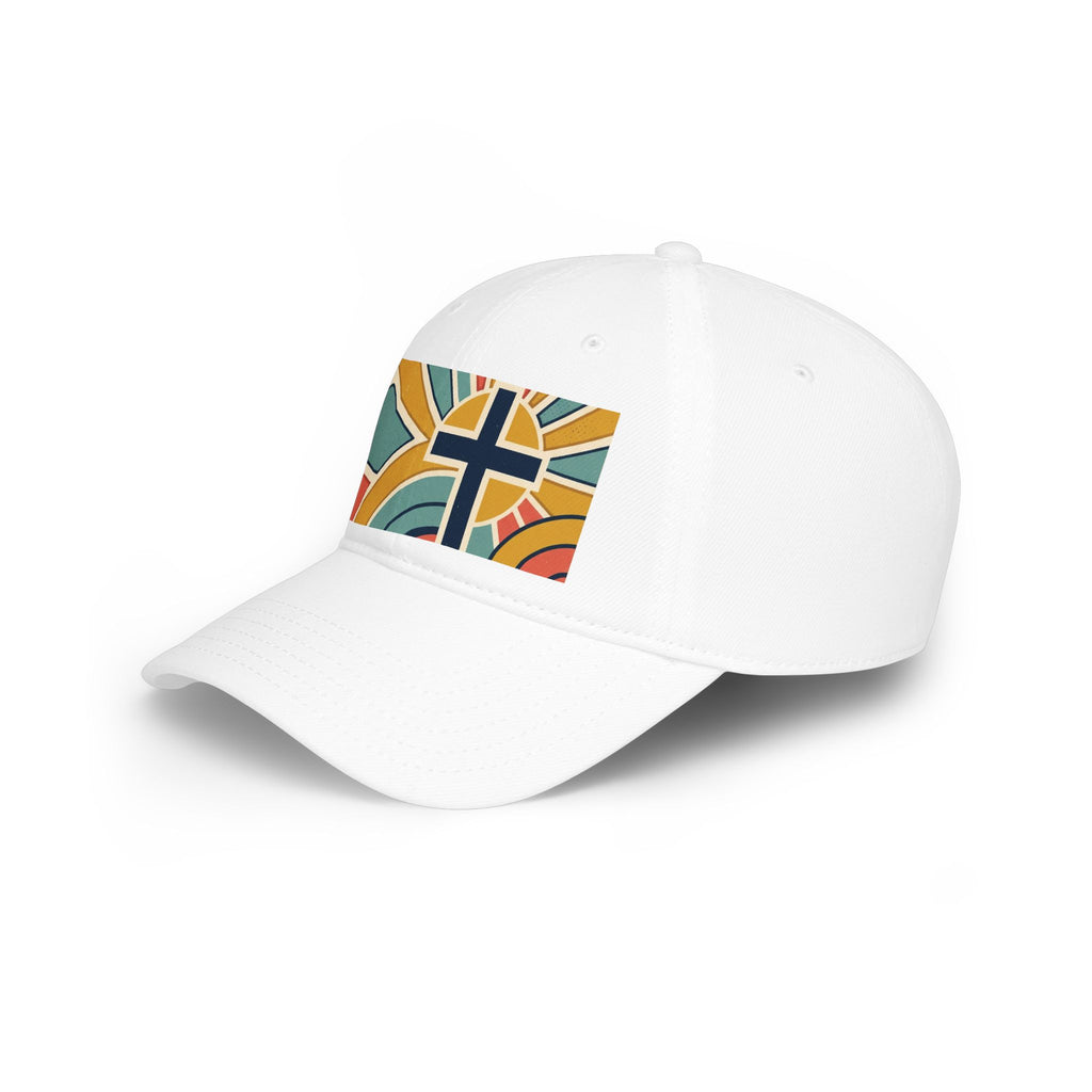 Retro cross Baseball Cap | Christian Faith Hat, Scripture Inspired