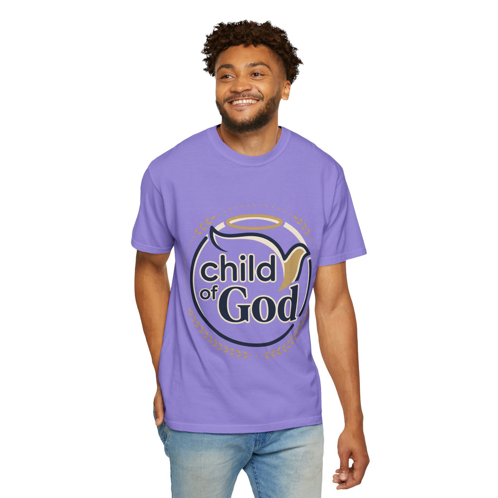 Child of God T‑Shirt — Faith Christian Tee with Dove & Halo