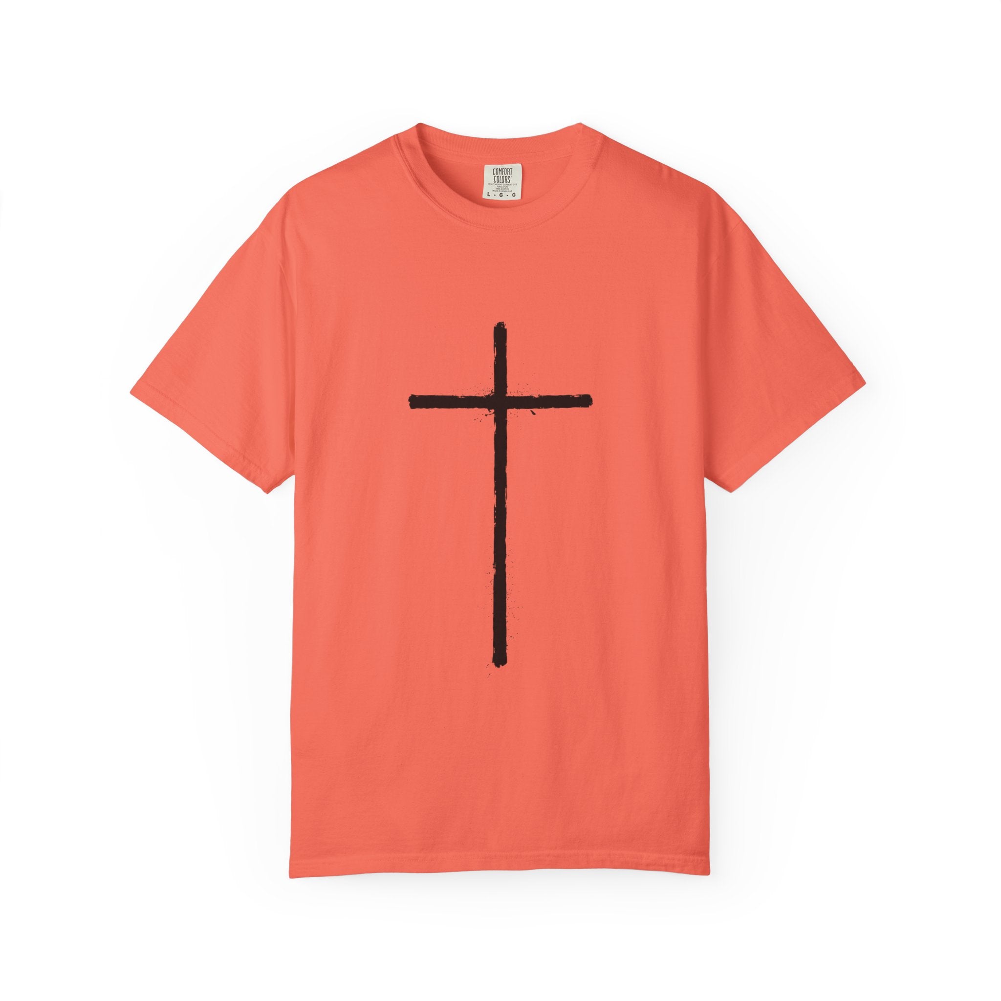 Cross T-shirt | Religious Gothic Faith Design