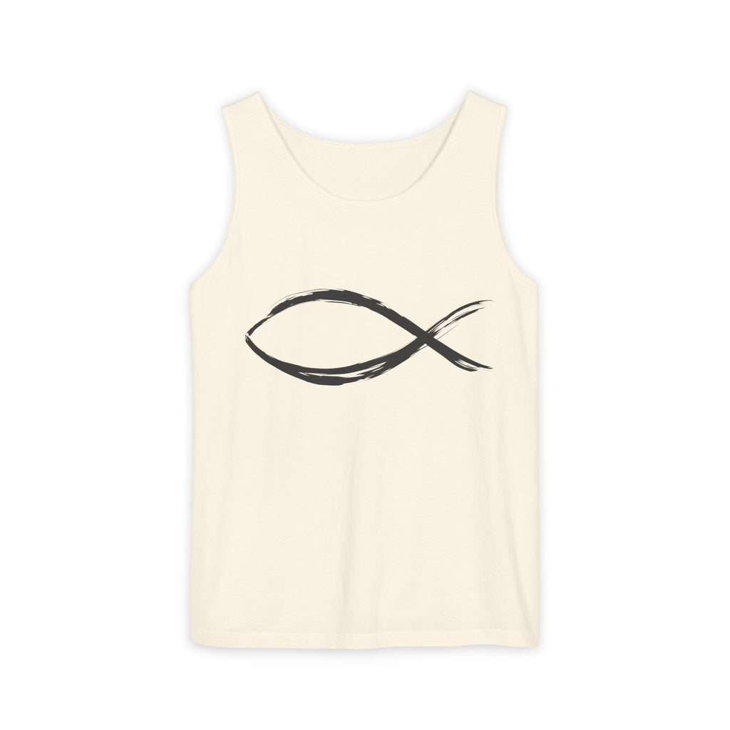 Fish Symbal tank top | Christian faith apparel