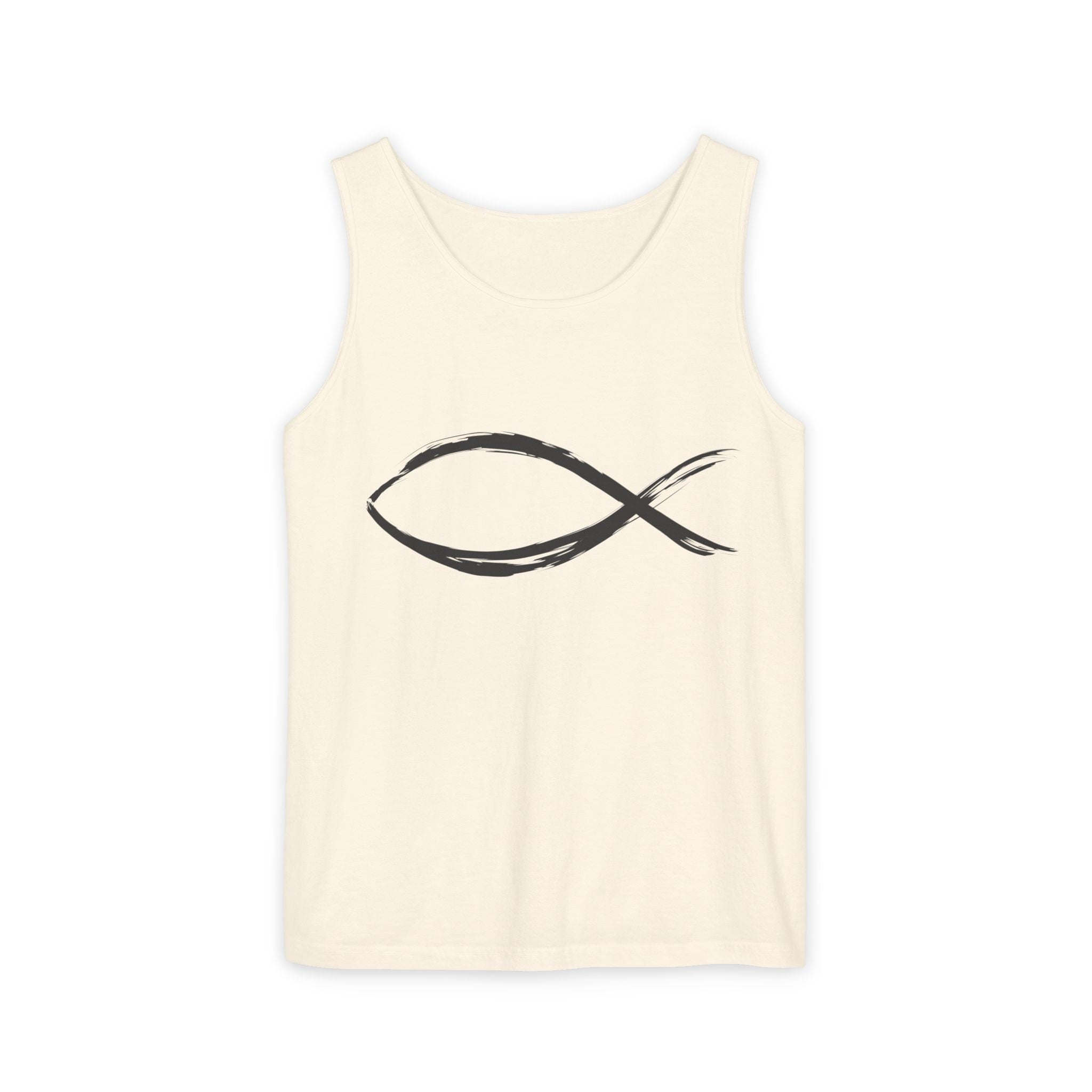 Fish Symbal tank top | Christian faith apparel