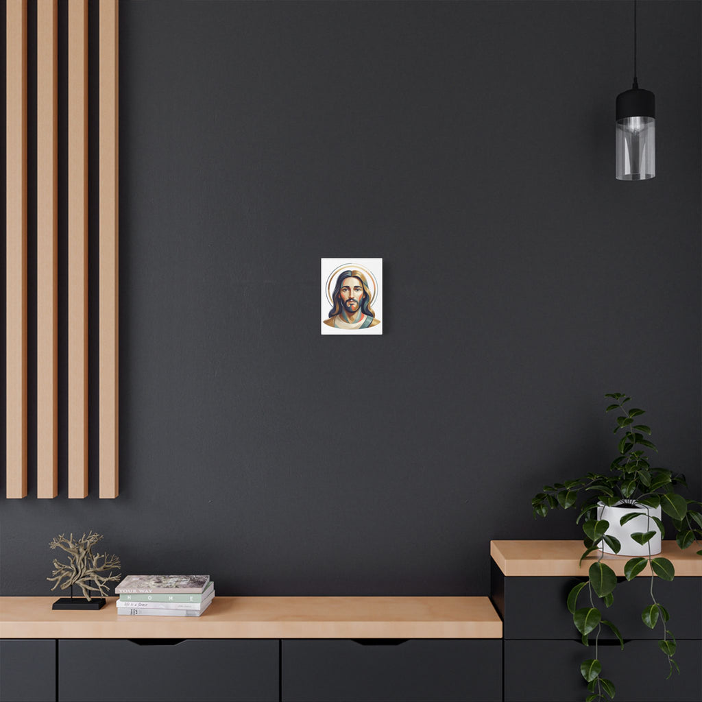 Jesus Portrait Satin Canvas
