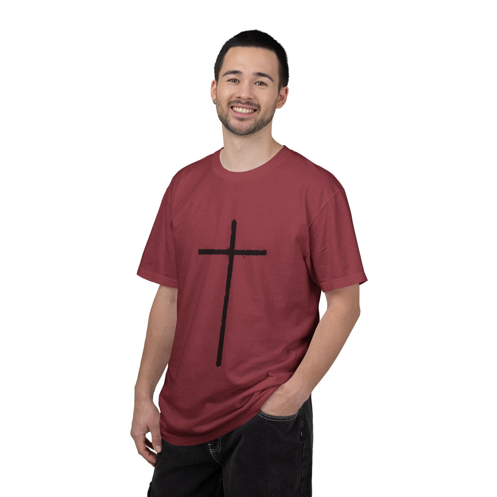 Cross T-shirt | Religious Gothic Faith Design