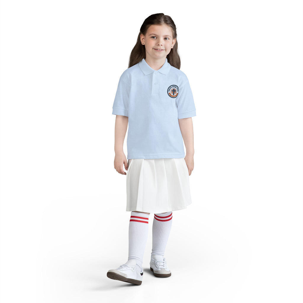 Faith over Fear design Youth Polo